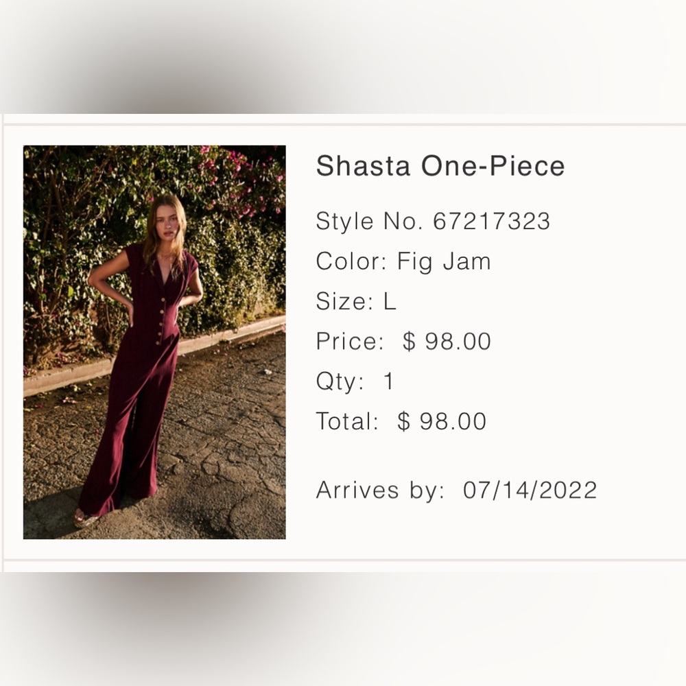 Free People Shasta One-Piece